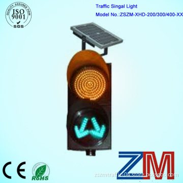 300mm IP55 Waterproof Yellow Full Ball& Green Arrow Vehicle Traffic Lane Signal